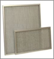 All metal mesh primary air filter